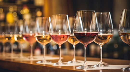 Verres à dégustation de vin